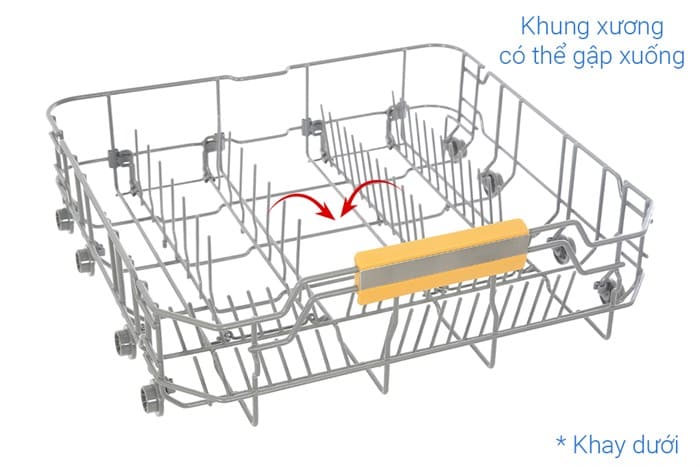 Máy rửa chén bát độc lập Comfee CDWEF1401HB-W-VN